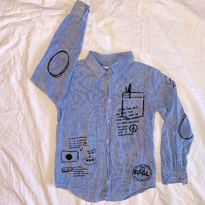 Desigual Button Down Youth Shirt